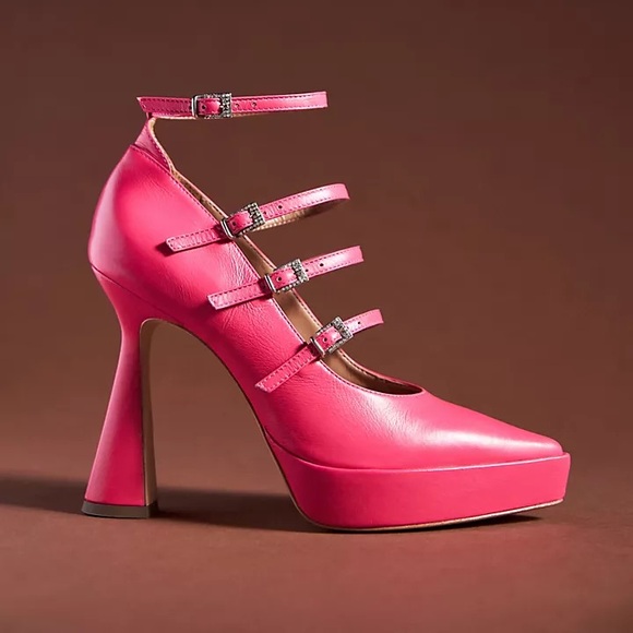ANTHROPOLOGIE + Vicenza Strappy Pumps
